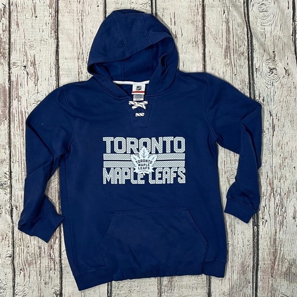 Toronto Maple Leafs NHL Hockey Hoodie Pullover Sweatshirt - Picture 1 of 5